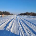 19 stycznia km 599+700’ uciąglenie nawierzchni na PZM-13L(L, P)