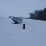 26.01.2026 580+300 PZDd-51  -3st C, 15 cm śniegu, opady deszczu