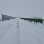 27 stycznia km 601+500’ nawierzchnia betonowa C35_45 powierzchniowe utrwalenie pasa rozdziału montaż barier linowych i