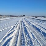 03 lutego km 610+050’ warstwa ścieralna SMA11 budowa poboczy i pasa rozdziału