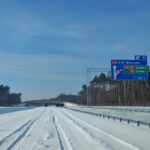 11.02.2026 Tablice informacyjne w ciagu trasy głównej km 572+200