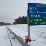 17.02.2026 Tablica informacyjna w km 571+700