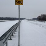 18.02.2026 Przejazd awaryjny w ciągu trasy głównej km 580+600