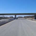 04 marca km 603+600 nawierzchnia C35_45 i WD_70 powierzchniowe utrwalenie pasa rozdziału montaż barier linowych