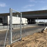 10.03.2026 Siatki ogrodzenowe przy obiekcie PZŚg 38A