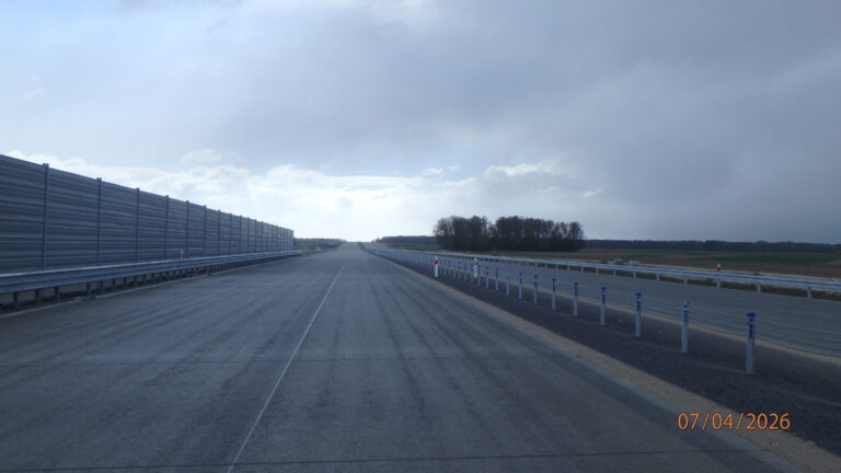 07.04.2026 584+500 widok na A2