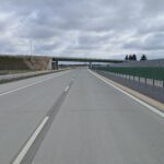 08 kwietnia km 602+900’ nawierzchnia betonowa C35_45 i WD_69A wykonano urządzenia BRD oznakowanie poziome i pionowe