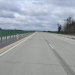 08 kwietnia km 602+900 nawierzchnia betonowa C35_45 wykonano urządzenia BRD oznakowanie poziome i pionowe