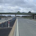 08 kwietnia km 603+600 nawierzchnia C35_45 i WD_70 wykonano urządzenia BRD oznakowanie poziome i pionowe