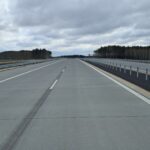 08 kwietnia km 605+300’ nawierzchnia betonowa C35_45 wykonano urządzenia BRD oznakowanie poziome i pionowe