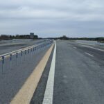 15_04_26 km 610+050 uciąglenie nawierzchni bitumicznej na WA_74 wykonano urządzenia BRD oznakowanie poziome i pionowe