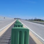 22.04.26 km 601+500’ nawierzchnia betonowa C35_45 wykonano urządzenia BRD oznakowanie poziome i pionowe ekrany akustyczne