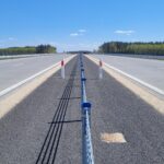 22.04.26 km 605+300’ nawierzchnia betonowa C35_45 wykonano urządzenia BRD oznakowanie poziome i pionowe