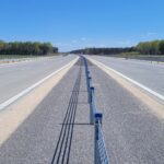 22.04.26 km 606+900’ nawierzchnia betonowa C35_45 wykonano urządzenia BRD oznakowanie poziome i pionowe
