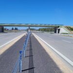 27.04.26 km 603+600 nawierzchnia C35_45 i WD_70 wykonano urządzenia BRD oznakowanie poziome i pionowe