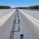 27.04.26 km 606+900’ nawierzchnia betonowa C35_45 wykonano urządzenia BRD oznakowanie poziome i pionowe