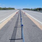 27.04.26 km 608+300’ PZM_14A nawierzchnia betonowa C35_45 wykonano urządzenia BRD oznakowanie poziome i pionowe