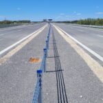 27.04.26 km 610+700 warstwa ścieralna SMA11 wykonano urządzenia BRD oznakowanie poziome i pionowe