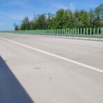 25.05.26 km 602+900 nawierzchnia betonowa C35_45 wykonano urządzenia BRD oznakowanie poziome i pionowe