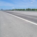 25.05.26 km 610+700 warstwa ścieralna SMA11 wykonano urządzenia BRD oznakowanie poziome i pionowe
