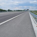 01.06.26 km 610+050’ warstwa ścieralna SMA11 wykonano urządzenia BRD oznakowanie poziome i pionowe