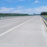 09.06.26 km 598+200’ nawierzchnia betonową C35_45 wykonano urządzenia BRD oznakowanie poziome i pionowe