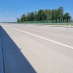 09.06.26 km 602+900 nawierzchnia betonowa C35_45 wykonano urządzenia BRD oznakowanie poziome i pionowe